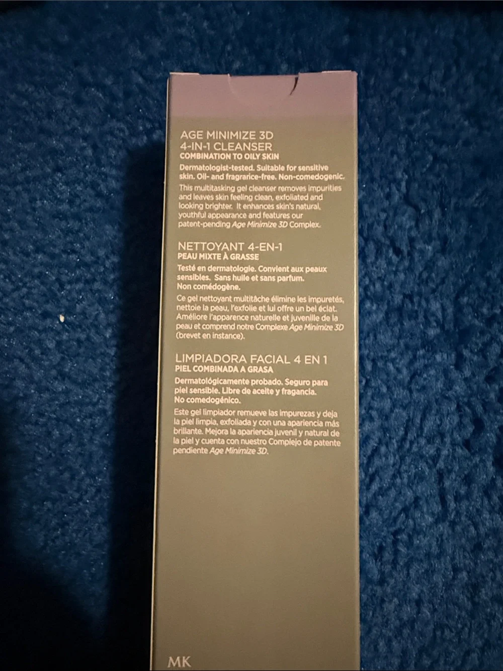 Mary Kay Timewise Age Minimize 3D 4-in-1 Cleanser — combination to oily skin